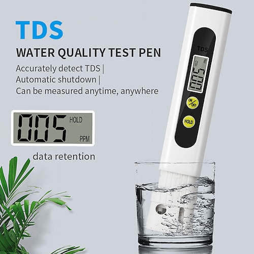 

Hochempfindliches wasserdichtes TDS-Messgerät mit CE-Wasserqualitätsüberwachung, Wassertest