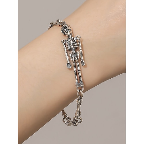 

Damen Armbänder Cool Halloween Totenkopf Motiv Armband