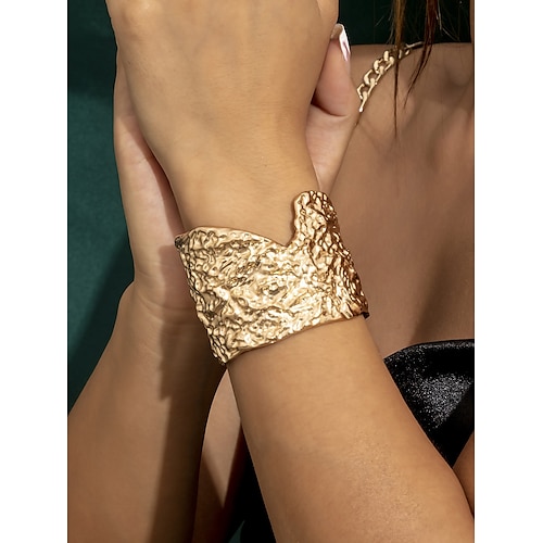 

Mulheres Bangle Moda Ao ar livre Geometria Bracelete