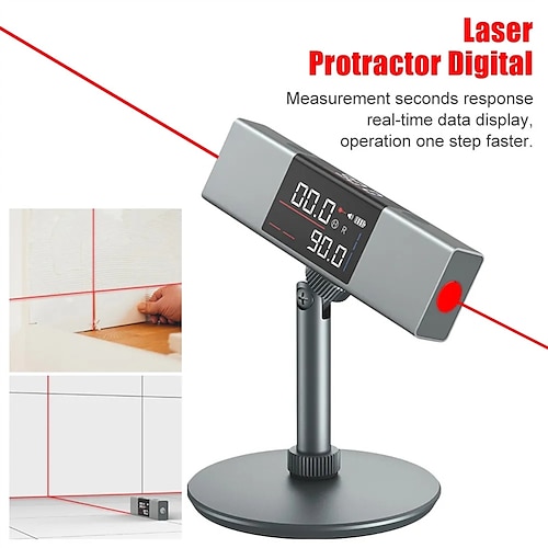 

Duka Li1 Laser-Winkelmesser, digitaler Neigungsmesser, Winkelmessung, 2-in-1-Laser-Nivellierungslineal, Typ-C-Ladelaser-Messwerkzeuge