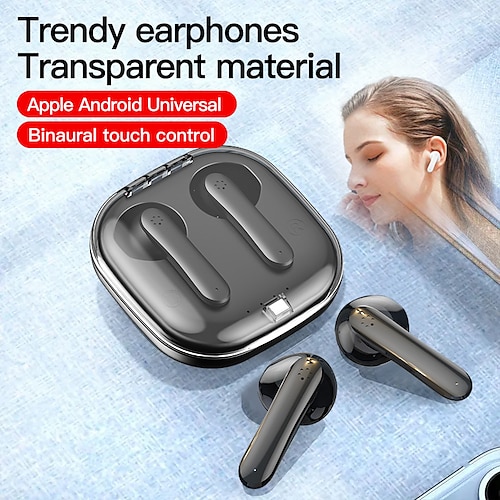 

S5 True Wireless-Kopfhörer, TWS-Ohrhörer, In-Ear-Bluetooth 5.3 und aktive Geräuschunterdrückung für Apple, Samsung, Huawei, Xiaomi, Reisen, Outdoor-Joggen, Premium-Audio