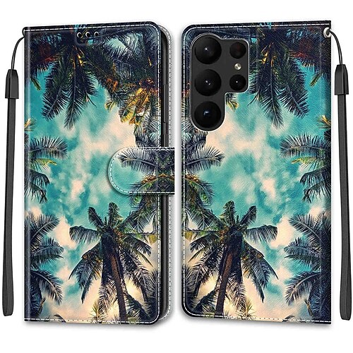 

téléphone Coque Pour Samsung Galaxy S23 S22 S21 S20 Ultra Plus FE S9 Plus S10 S10 Plus S10 Lite S9 Note 10 Plus Étui en cuir Coque Anti-Chocs Protection complète du corps Résistance aux chutes aux