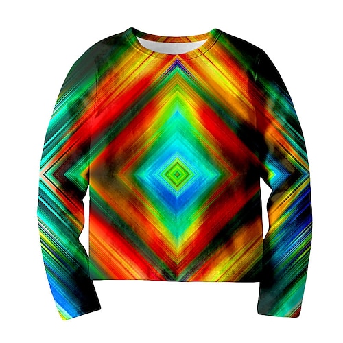 

Boys 3D Graphic Optical Illusion T shirt Tee Long Sleeve 3D Print Summer Spring Fall Sports Fashion Streetwear Polyester Kids 3-12 Years Outdoor Casual Daily Regular Fit