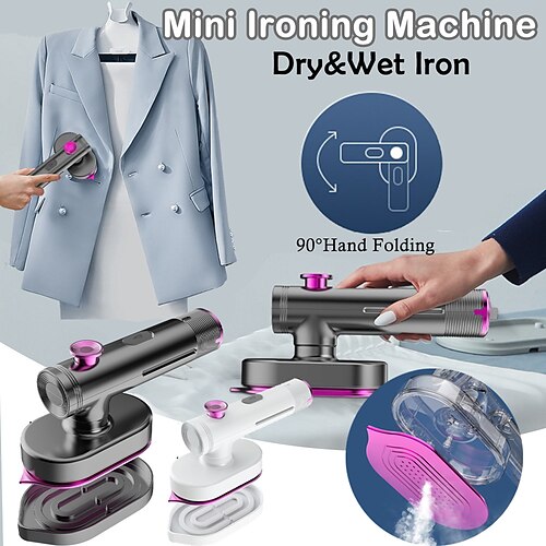 

Nova máquina de passar roupa portátil doméstico pequeno mini ferro a vapor padrão europeu e americano pendurado ironin