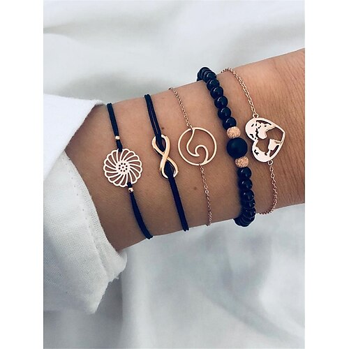 

Femme Bracelets Mode Extérieur Cœur Bracelet