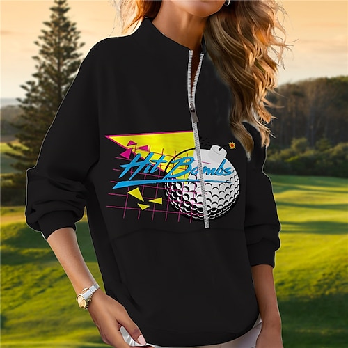 Half sleeve clearance golf pullover