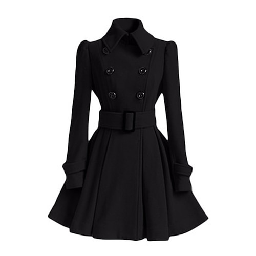 

Mulheres Casaco de inverno Casaco Rua Roupa Diária Férias Outono Inverno Padrão Casaco Normal Manter Quente Respirável à moda Estilo Moderno Estilo de rua Casaco Manga Longa Tecido Com bolsos Com