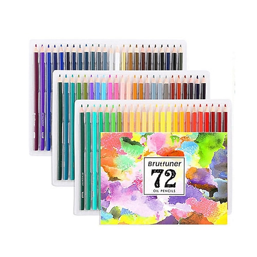 48/72/120/160 color professional oil paint color pencil set artist