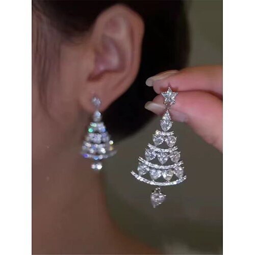 

Femme Boucles d'oreille Briant Noël Arbre Boucle d'oreille