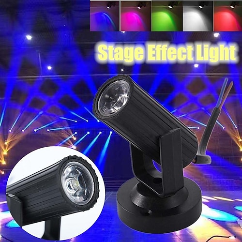 

Mini Beam Light Laser Projector LED Spotlight Stage Effect Light KTV Bar Disco Light-6Colors