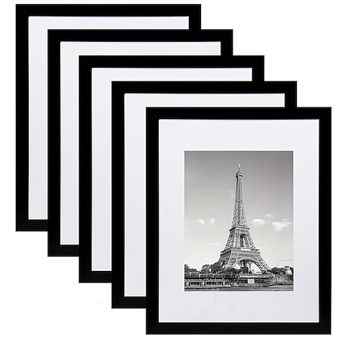 

1 pc cadre photo moderne minimaliste cadre photo bricolage mur photo mis en place cadre photo sans papier