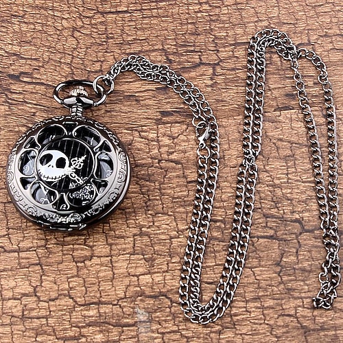 ナイトメアービフォアクリスマス FOSSILフォッシル懐中時計/パンプキン