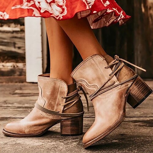 

Mulheres Botas Tamanhos Grandes Botins Botins Ao ar livre Escritório Diário Botas Botas Tornozelo Inverno Presilha Salto Robusto Ponta Redonda Elegante Casual Minimalismo Cetim zíper Côr Sólida Preto