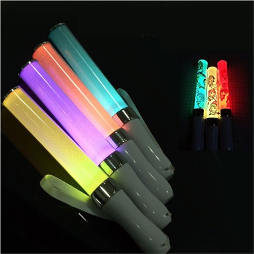 

15 Color Changing LED Glow Sticks - Perfect for Parties Festivals Raves and More!