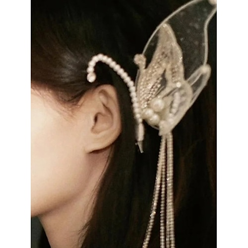

Mujer Elegante Boda Mariposa Sombreros