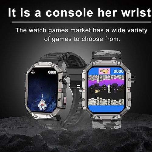 

Relógio inteligente gw55 2,01 polegadas smartwatch fitness relógio de corrida bluetooth pedômetro lembrete de chamada rastreador de sono compatível com android ios mulheres homens chamadas mãos-livres