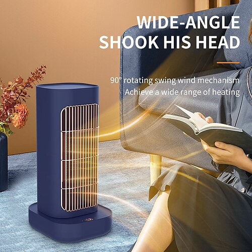 

Mini Heater Home Small Heater PTC Ceramic Heating Heater Energy Saving and Power Saving Suitable for Home Office