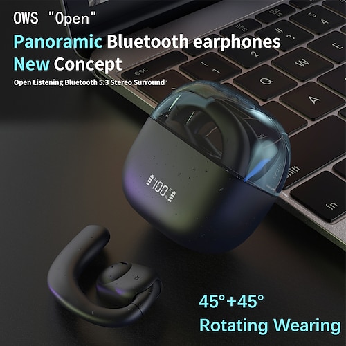 

K11 True Wireless Headphones TWS Earbuds Ear Hook Bluetooth 5.3 LED Light Waterproof Stereo for Apple Samsung Huawei Xiaomi MI Fitness Camping / Hiking Everyday Use Mobile Phone Travel Entertainment