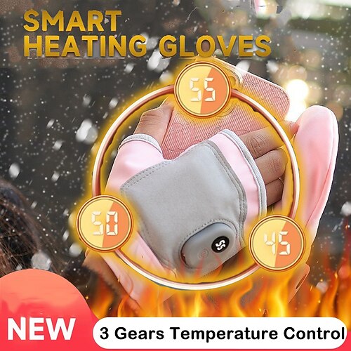 

gants chauffants intelligents avec affichage numérique intelligent - gardez vos mains au chaud et confortables tout au long de l'hiver