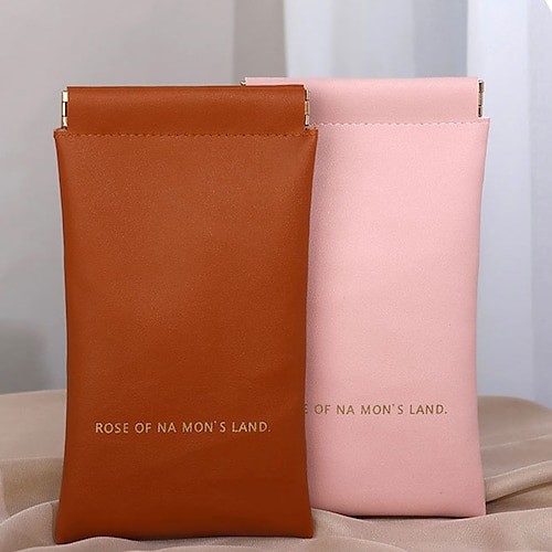 

sac à lunettes lunettes de soleil ensembles de rangement pour hommes et femmes portable résistant à la pression sac pour les yeux résistant à la myopie fermeture automatique sac de protection 1pc