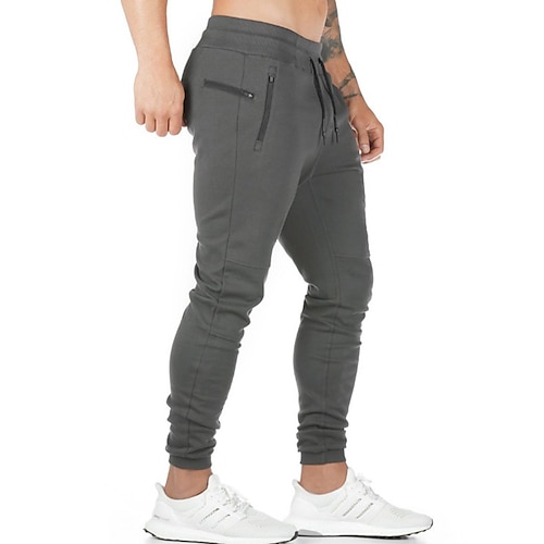 

Homme Joggings Pantalon Jogging Pantalon Poche Cordon Plein Confort Respirable Extérieur du quotidien Sortie Mode Décontractées Noir Vert Véronèse