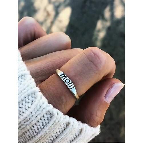 

Femme Alliances Mode Rendez-vous Lettre Bague