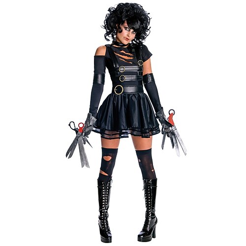 

Edward mit den Scherenhänden Cosplay Kostüm Partykostüm Erwachsene Damen Cosplay Party / Abend Halloween Karneval Maskerade Einfache Halloween-Kostüme