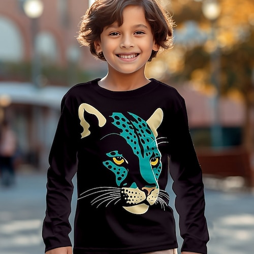 Boys animal 2024 t shirt