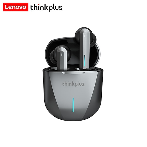 

original lenovo xg01 tws fone de ouvido sem fio bluetooth microfone duplo redução de ruído controle ai fone de ouvido estéreo baixo para jogos