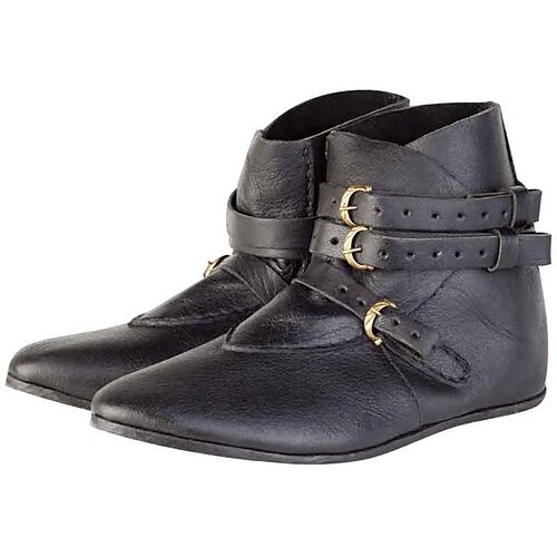 

Retro Antiguo Medieval Zapatos Pirata Vikingo Hombre Unisexo Cosplay Disfraz Víspera de Todos los Santos Carnaval Fiesta Víspera de Todos los Santos Zapatos