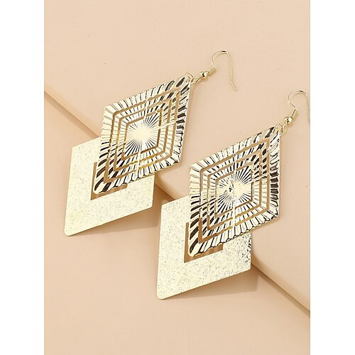 

Mujer Pendientes Moda Exterior Geometría Arete
