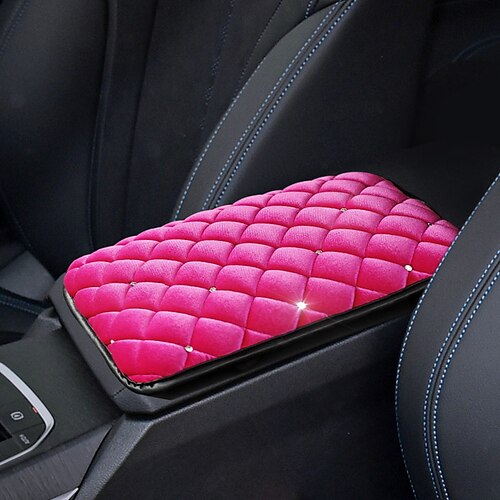 set di accessori interni per auto da donna bling, copertura