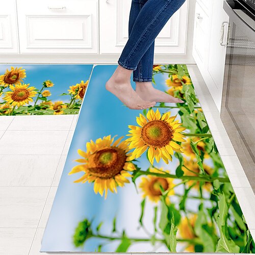 

Flower And Plant Anti Slip Kitchen Mat Absorbent Mat Diatomaceous Earth Mat Bathtub Mat Anti Slip Carpet Kitchen Mat Strip Carpet