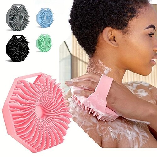  Silicone Body Scrubber,Exfoliating Body Scrubber for