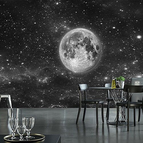 

universo céu estrelado planeta mural sala de estar fundo parede quarto hotel restaurante decoração para casa pintura da parede decoração do escritório à prova d'água papel de parede autoadesivo