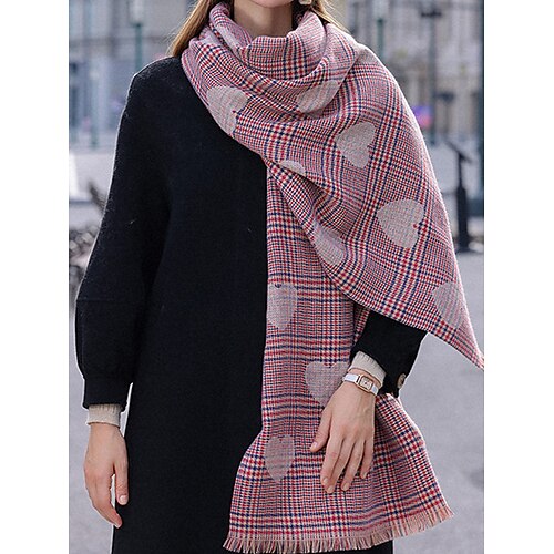 

Women's Daily Outdoor Plaid Headwear