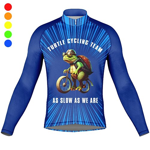 

21Grams Homens Camisa para Ciclismo Manga Longa Moto Blusas com 3 bolsos traseiros Ciclismo de Montanha Ciclismo de Estrada Respirável Secagem Rápida Pavio Humido Tiras Refletoras Preto / Laranja