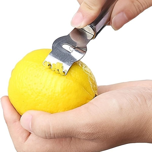 Grattugia per scorza di limone in acciaio inossidabile 1pc, grattugia per  agrumi all'arancia lime, utensili da cucina, gadget da cucina del 2024 a  $7.99