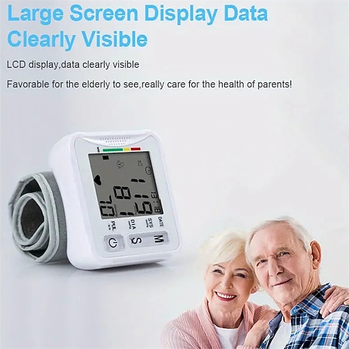 Blood Pressure Monitor Digital Wrist Blood Pressure Machine - Temu