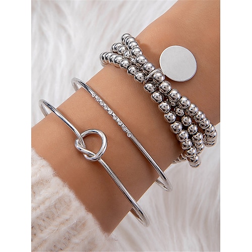 

Mulheres Bangle Moda Ao ar livre Geometria Bracelete