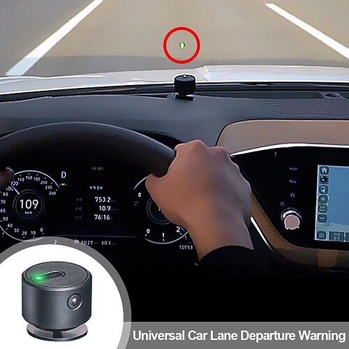 

Universal Car Lane Departure Warning Assist System Anti-collision Car Safety Driving LED Projection Light for Truck