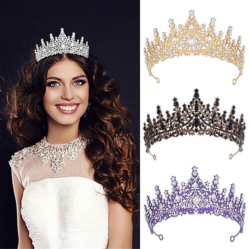 

Femme Style Royal Mariage Géométrie Coiffure