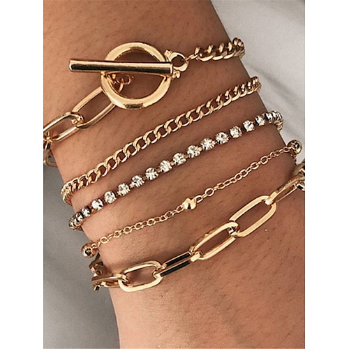 

Mulheres Braceletes Moda Ao ar livre Geometria Bracelete