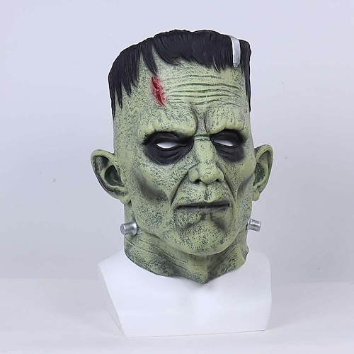 

Frankenstein Scientist Mask Halloween Props Adults' Men's Women's Funny Scary Costume Halloween Carnival Easy Halloween Costumes