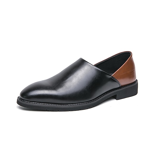 

Herren Loafer Slip On Übergrössen Brautkleider schlicht Täglich PU Atmungsaktiv Komfortabel Schwarz Braun Winter