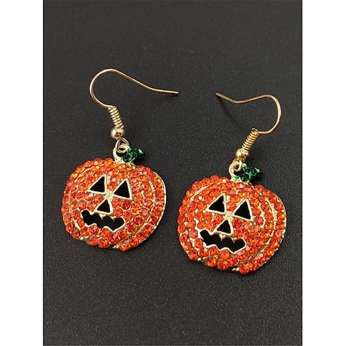 

Femme Boucles d'oreille Spéciale Halloween Potiron Boucle d'oreille