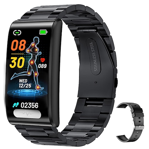 

2023 ecg montre intelligente hommes non invasif glycémie fréquence cardiaque moniteur de pression artérielle sport étapes smartwatch femmes android