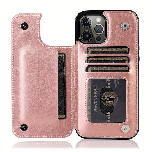 iPhone Leather Case Shockproof Cover 15 Pro Max 14 13 12 11 XS X 8