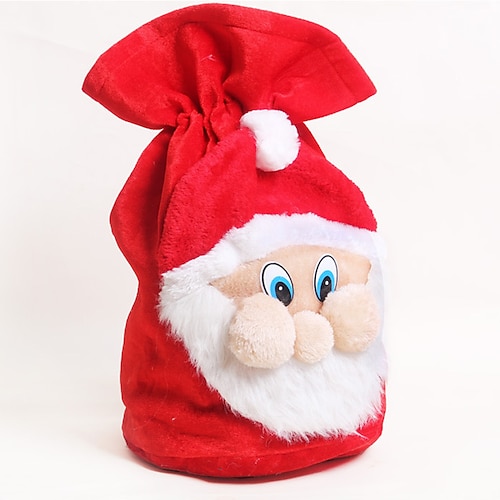 

decorações de natal sacos de presente de alta qualidade para idosos sacos de presente de veludo dourado de natal sacos de presente para idosos