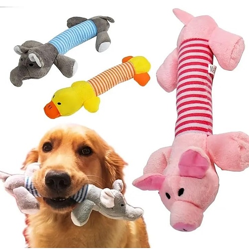 

Elephant-Shaped Dog Bites Sounding Toy: Durable Chew Toy for Aggressive Chewers!